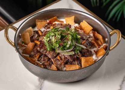 FATTEH WITH MEAT SHAWARMA