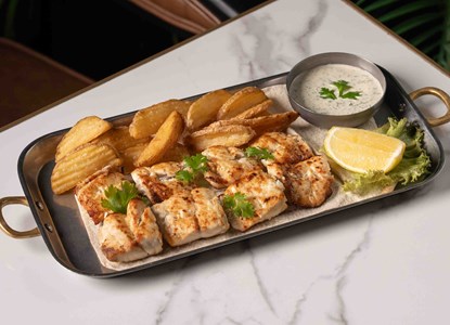 GRILLED FISH SKEWERS