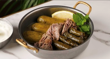 VINE LEAVES AND ZUCCHINI