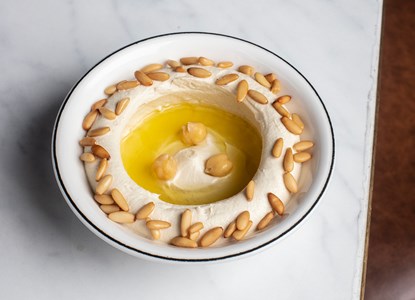 HUMMUS WITH PINE NUTS