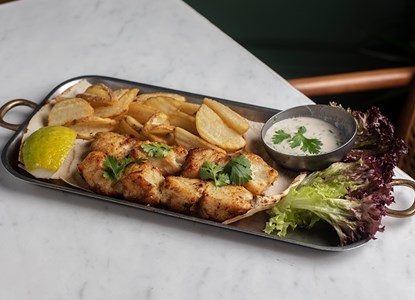 GRILLED FISH SKEWERS