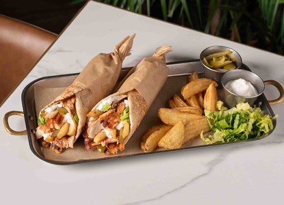 CHICKEN SHAWARMA