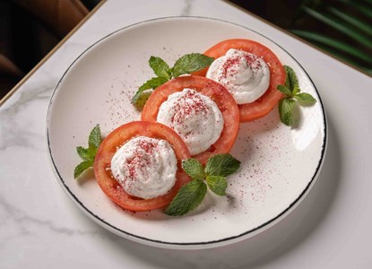 بندورة مع ثوم