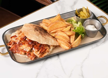 صحن شاورمة دجاج