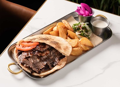 صحن شاورمة لحمة