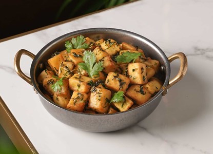 بطاطا بالكزبرة