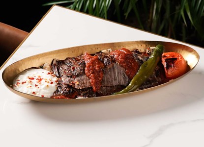 شاورمة بالزبدة