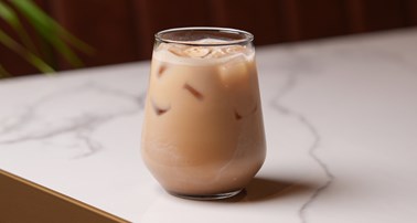 ICED HAZELNUT LATTE