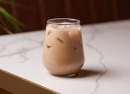 ICED HAZELNUT LATTE