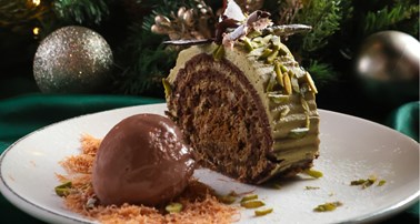 DUBAI CHOCOLATE BÛCHE DE NOËL