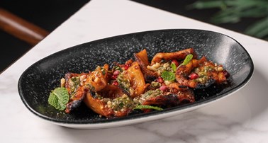 MARINATED GRILLED CALAMARI