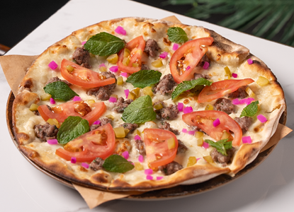 جبنة مع كفتة