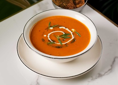 طماطم بالكريمة