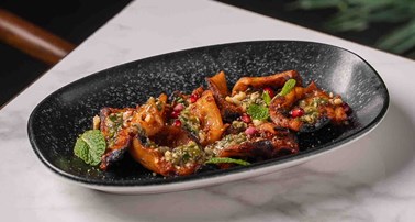 MARINATED GRILLED CALAMARI
