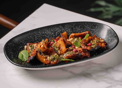 MARINATED GRILLED CALAMARI