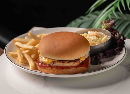 GRILLED CHICKEN BURGER