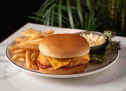 FRIED CHICKEN BURGER