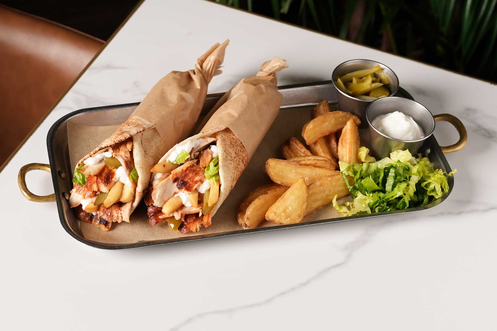 CHICKEN SHAWARMA  