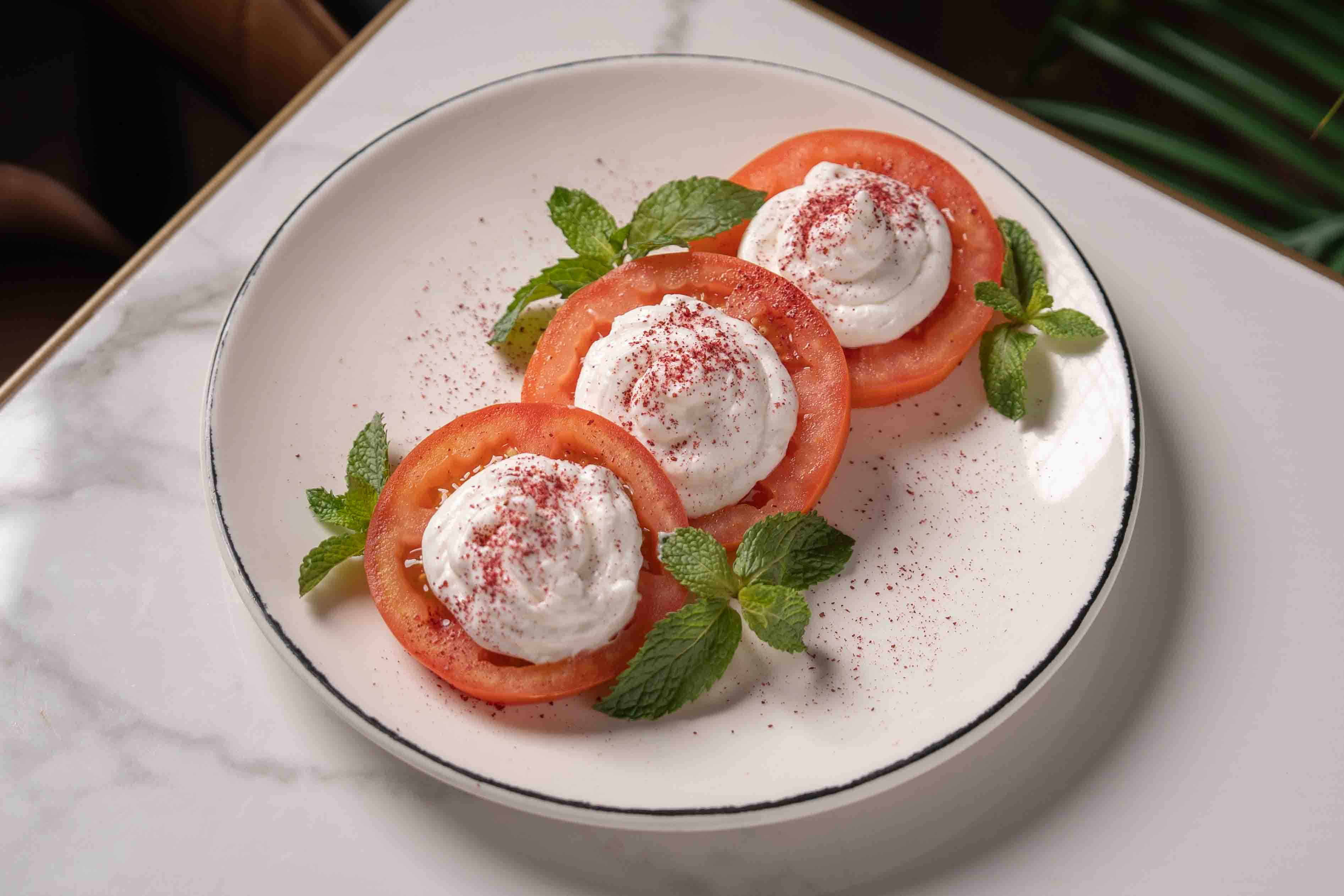 بندورة مع ثوم