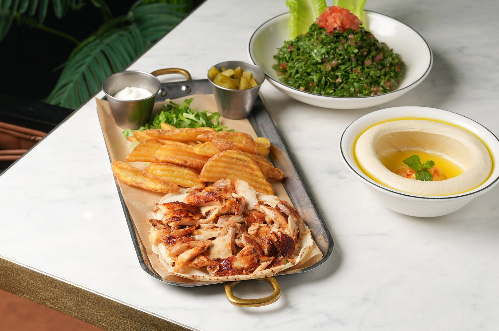 Shawarma Chicken Platter